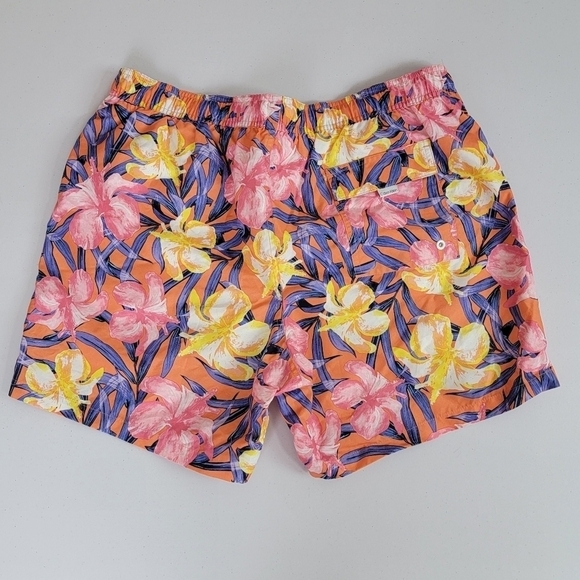 Calvin Klein Multi Color Floral Tropic Swim Trunks Sz XL NEW - Picture 3 of 14